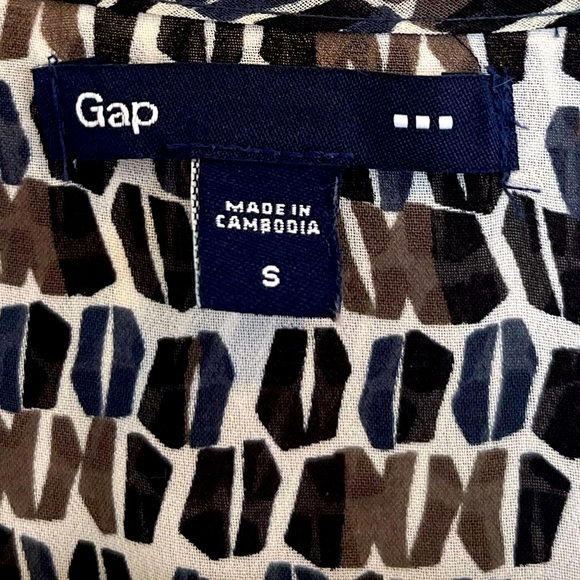 GAP sleeveless tie blouse - Picture 4 of 9